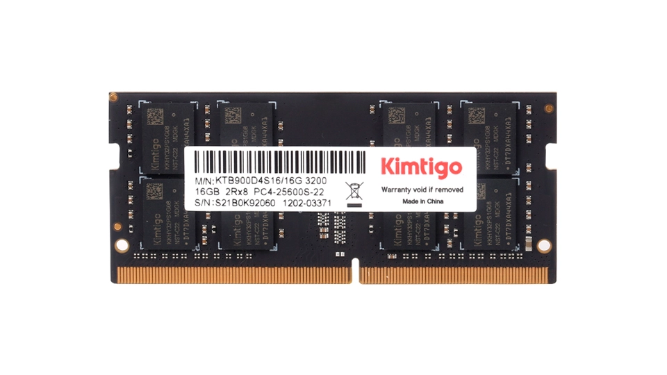Kimtigo KT-B900 Industrial 4GB/8GB/16GB/32GB SODIMM DDR4 3200MHz