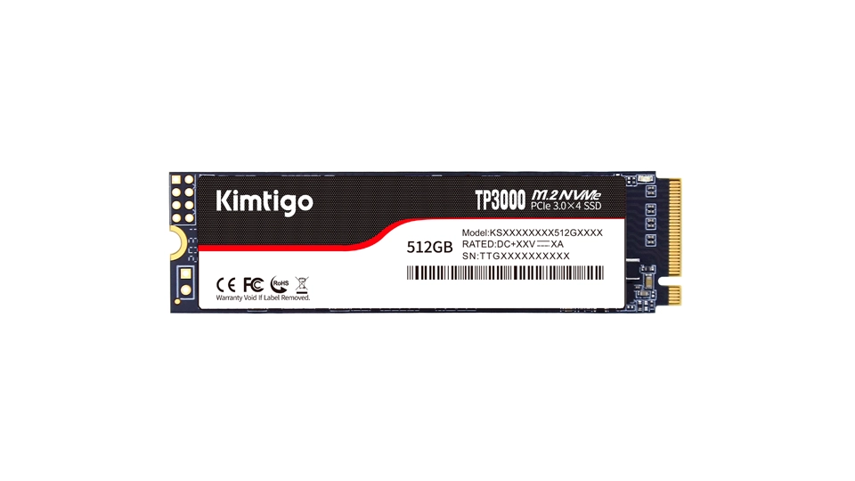 Kimtigo TP3000 256GB/512GB/1TB NVMe PCIe Gen3x4 SSD