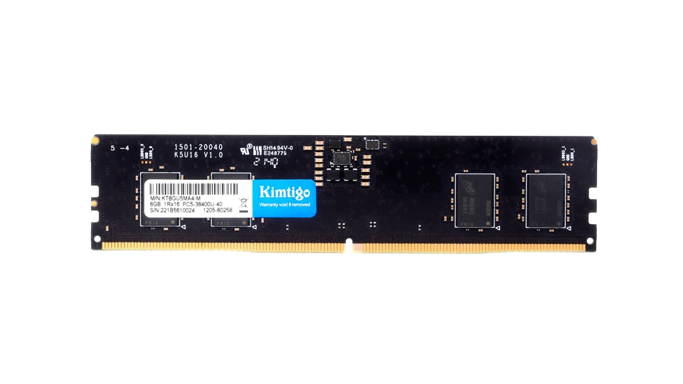 Kimtigo 8GB/16GB/32GB UDIMM DDR5 4800MHz