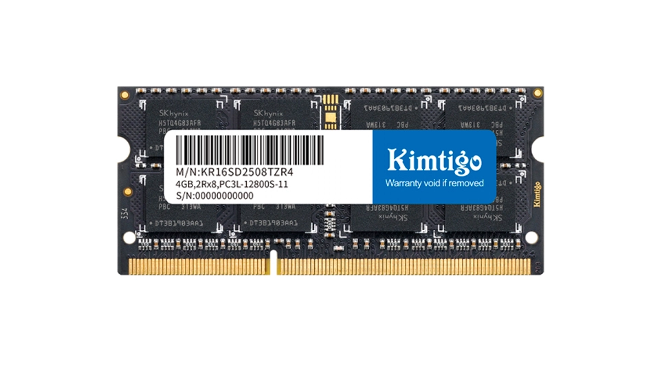 Kimtigo 4GB/8GB SODIMM DDR3 1600MHz