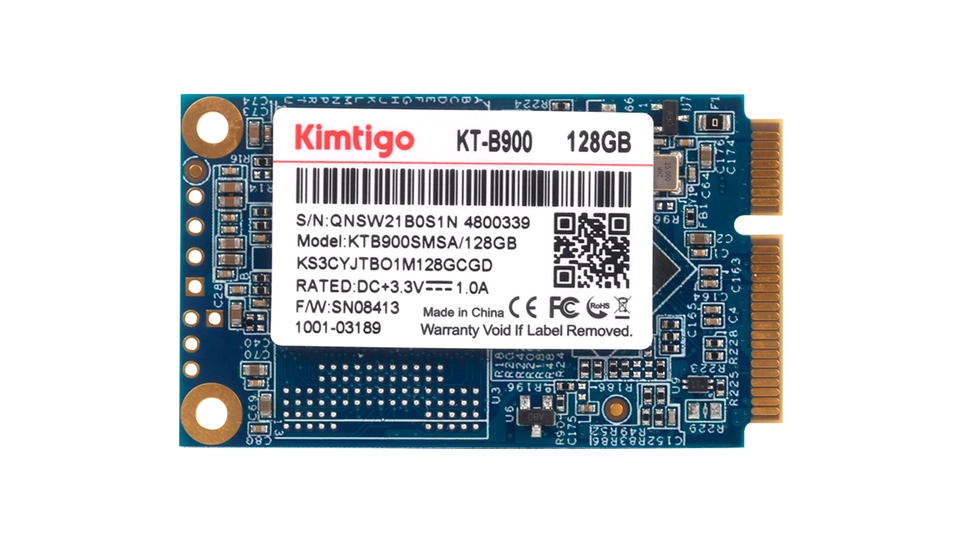 Kimtigo KT-B900 Industrial 64GB/128GB/256GB/512GB/1TB MSATA SSD
