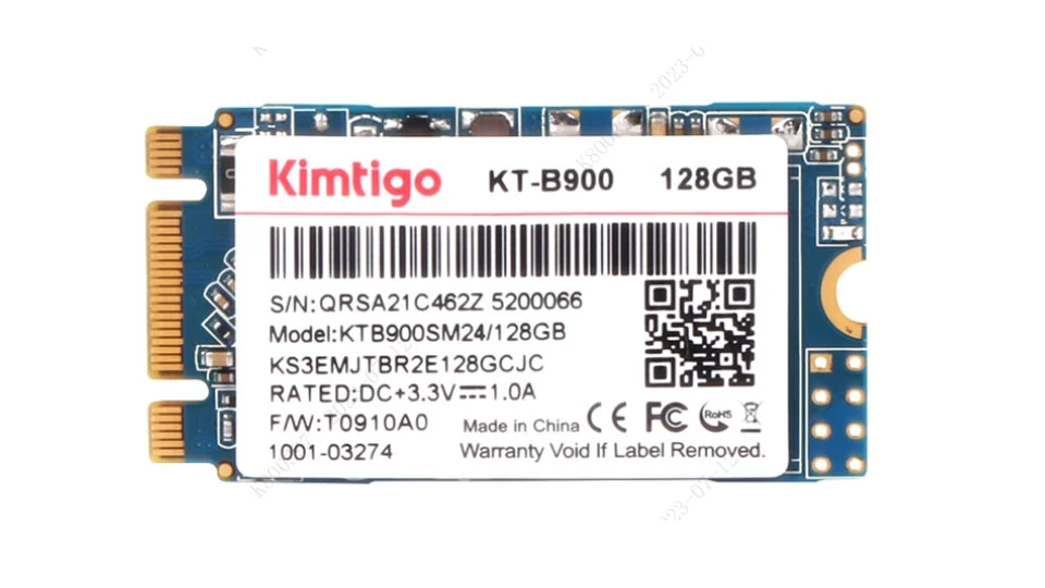 Kimtigo KT-B900 Industrial 64GB/128GB/256GB/512GB/1TB M.2 SATA 2242 SSD