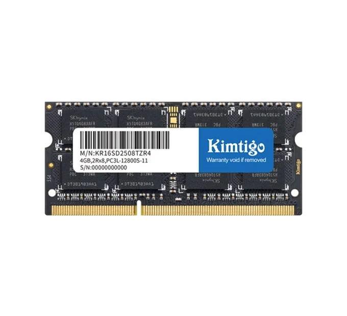 Kimtigo DDR3 Laptop RAM Memory Installation and Setup Guidelines